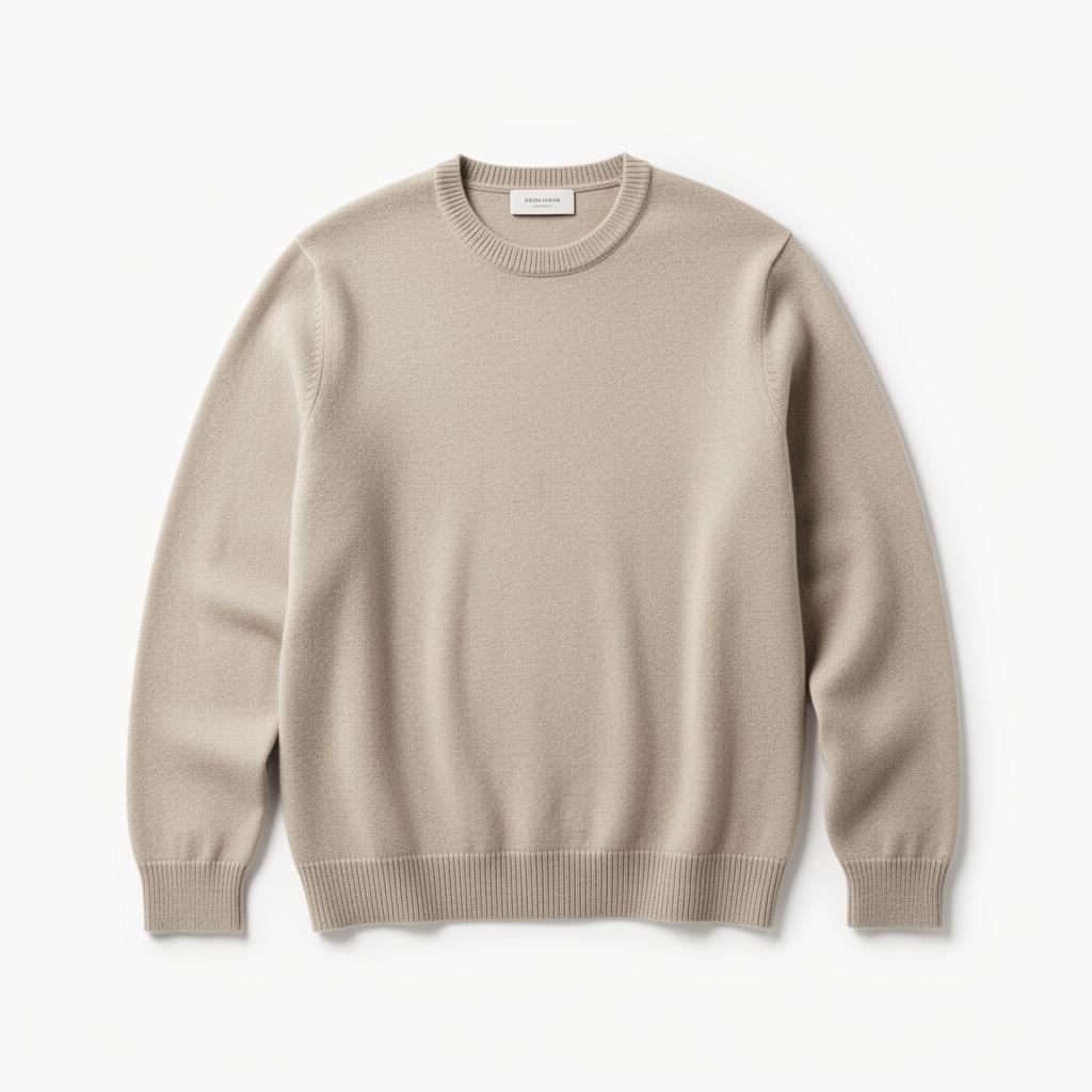 Merino Crew Neck Sweater
